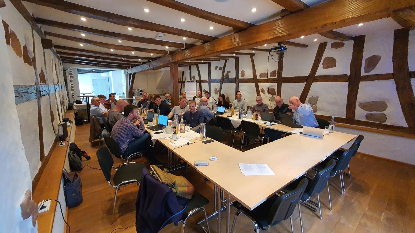 Foto: BTB Teilnehmer der AK Landentwicklung und Vermessung des BTB