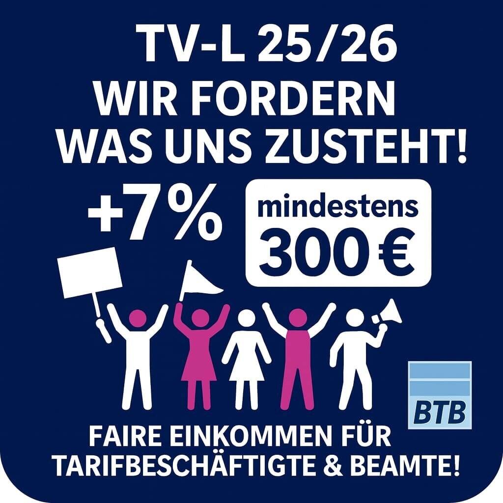 Tarifverhandlungen TV L 2025 / 2026