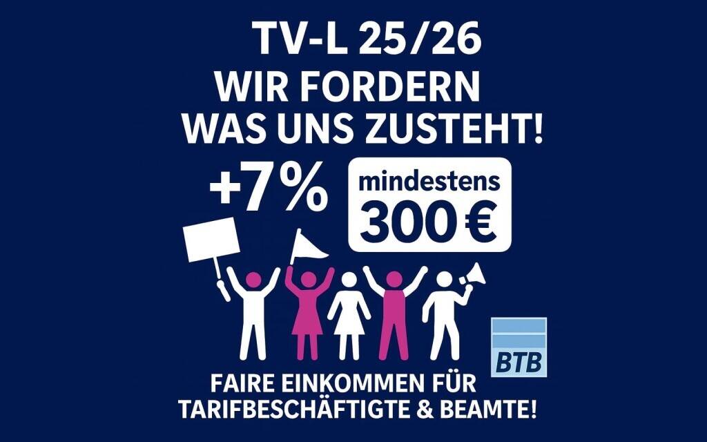 Tarifverhandlungen TV L 2025 / 2026