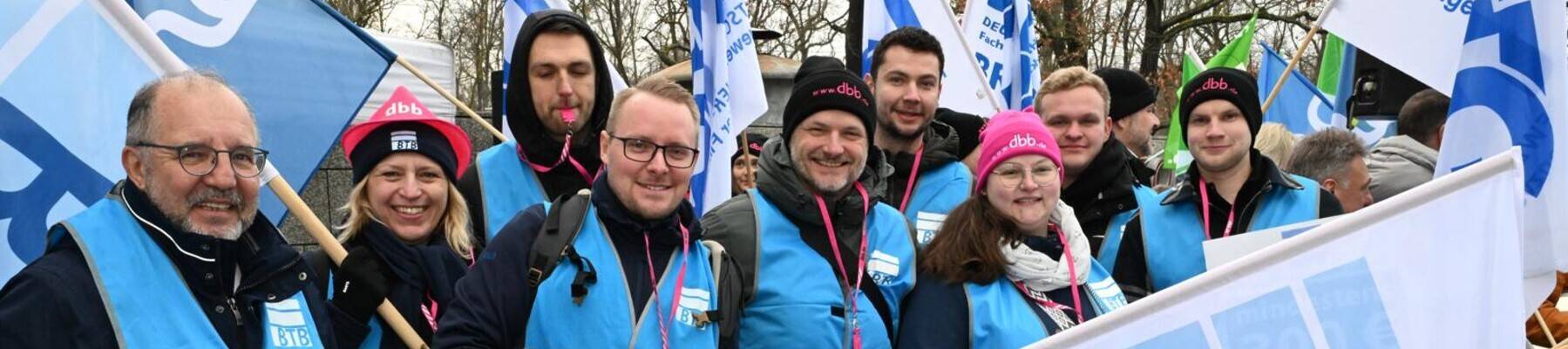 BTB Demonstration Januar 2026 in Thüringen