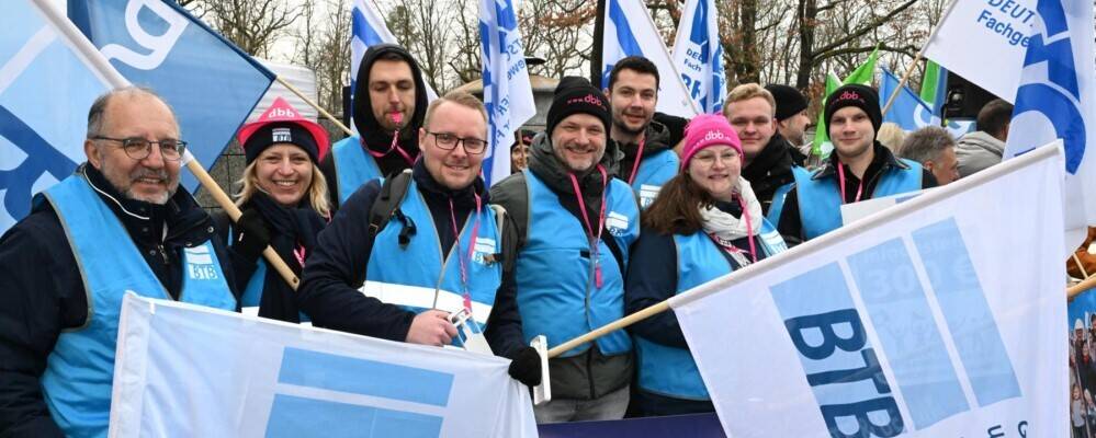 BTB Demonstration Januar 2026 in Thüringen